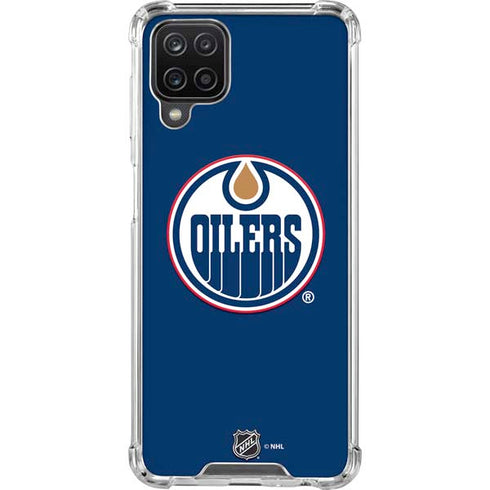 NHL Edmonton Oilers Solid Background Galaxy Cases