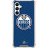 NHL Edmonton Oilers Solid Background Galaxy A16 5G Clear Case