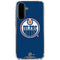 NHL Edmonton Oilers Solid Background Galaxy A36 5G Clear Case