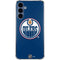 NHL Edmonton Oilers Solid Background Galaxy A55 5G Clear Case