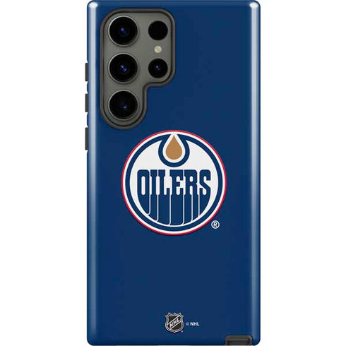 NHL Edmonton Oilers Solid Background Galaxy S23 Ultra Pro Case