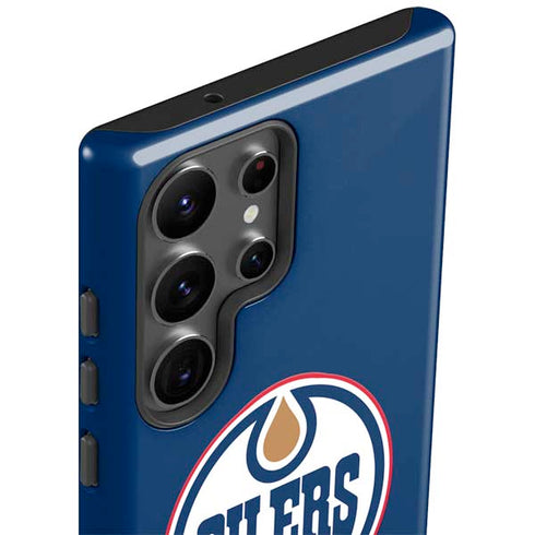 NHL Edmonton Oilers Solid Background Galaxy S23 Ultra Pro Case