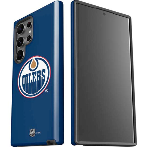NHL Edmonton Oilers Solid Background Galaxy S23 Ultra Pro Case