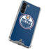 NHL Edmonton Oilers Solid Background Galaxy S24 FE Clear Case
