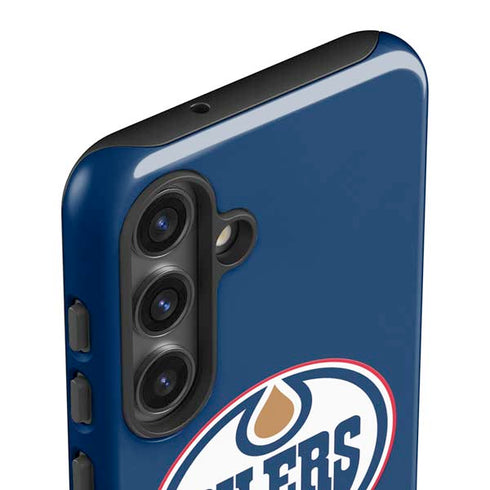NHL Edmonton Oilers Solid Background Galaxy S25 Plus Impact Case