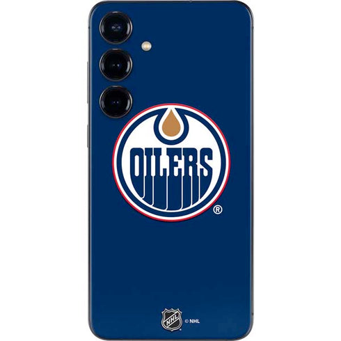 NHL Edmonton Oilers Solid Background Galaxy S25 Plus Skin