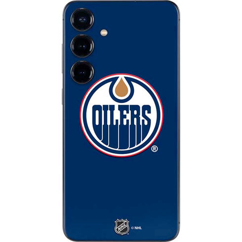 NHL Edmonton Oilers Solid Background Galaxy S25 Skin
