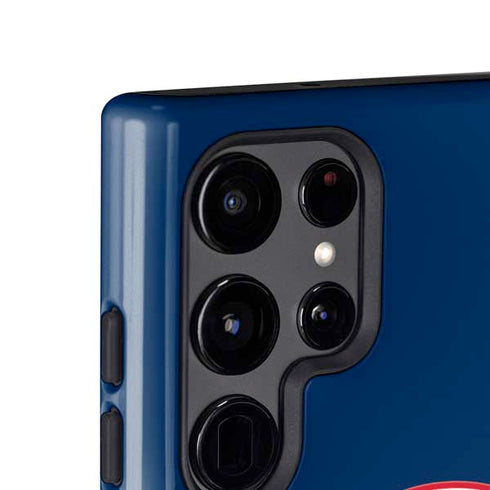 NHL Edmonton Oilers Solid Background Galaxy S25 Ultra Impact Case