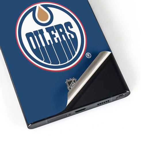 NHL Edmonton Oilers Solid Background Galaxy S24 Ultra Skin