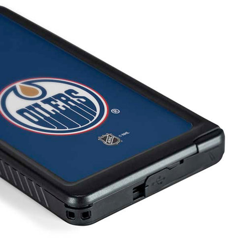 NHL Edmonton Oilers Solid Background Galaxy S24 Ultra Waterproof Case