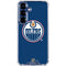 NHL Edmonton Oilers Solid Background Galaxy S25 Clear Case
