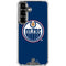 NHL Edmonton Oilers Solid Background Galaxy S26 Clear Case