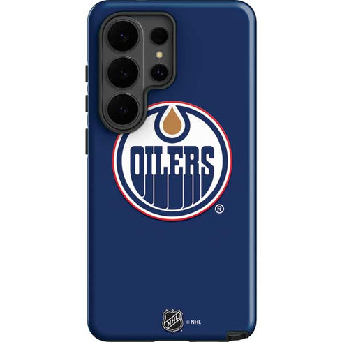 NHL Edmonton Oilers Solid Background Galaxy S26 Ultra Impact Case