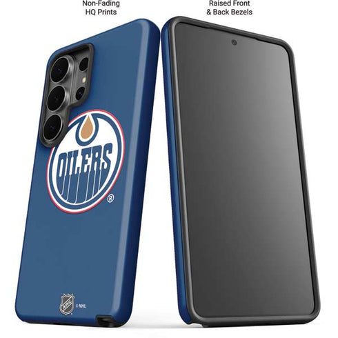 NHL Edmonton Oilers Solid Background Galaxy S26 Ultra Impact Case