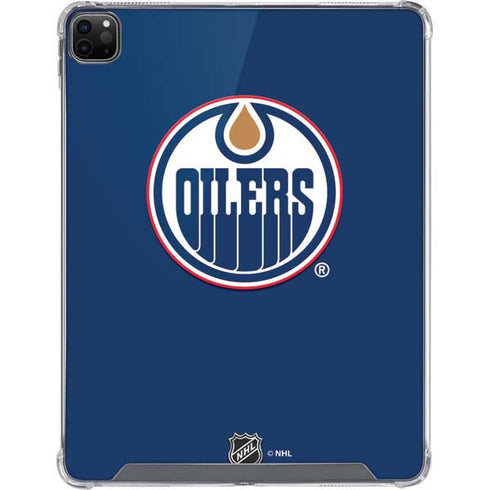 NHL Edmonton Oilers Solid Background iPad Cases