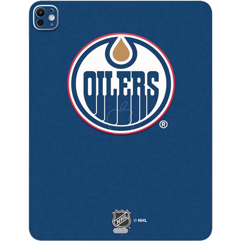 NHL Edmonton Oilers Solid Background iPad Pro 13in M4 (2024) Skin