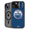 NHL Edmonton Oilers Solid Background iPhone 14 Plus Kickstand Case