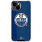 NHL Edmonton Oilers Solid Background iPhone 15 Clear Case