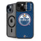 NHL Edmonton Oilers Solid Background iPhone 15 Plus Kickstand Case