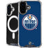 NHL Edmonton Oilers Solid Background iPhone 16 MagSafe Case