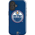 NHL Edmonton Oilers Solid Background iPhone 16 Plus Impact Case