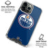 NHL Edmonton Oilers Solid Background iPhone 16 Pro Clear Case