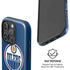 NHL Edmonton Oilers Solid Background iPhone 16 Pro Magsafe Impact Case