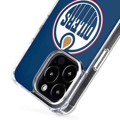 NHL Edmonton Oilers Solid Background iPhone 16 Pro Max MagSafe Case
