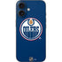 NHL Edmonton Oilers Solid Background iPhone 16 Skin