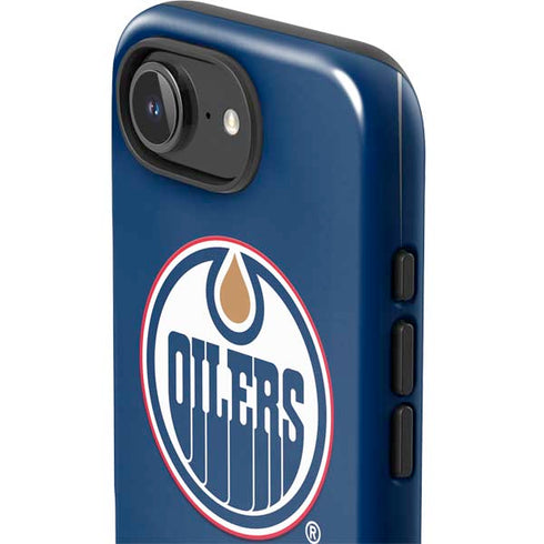 NHL Edmonton Oilers Solid Background iPhone 16e Impact Case