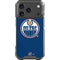 NHL Edmonton Oilers Solid Background iPhone 18 Pro Clear Case