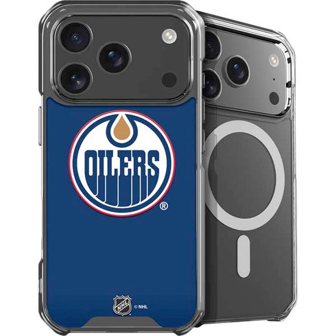 NHL Edmonton Oilers Solid Background iPhone 18 Pro Max MagSafe Case