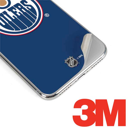 NHL Edmonton Oilers Solid Background iPhone XS Max Skin