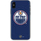 NHL Edmonton Oilers Solid Background iPhone XS Skin
