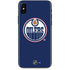 NHL Edmonton Oilers Solid Background iPhone XS Skin