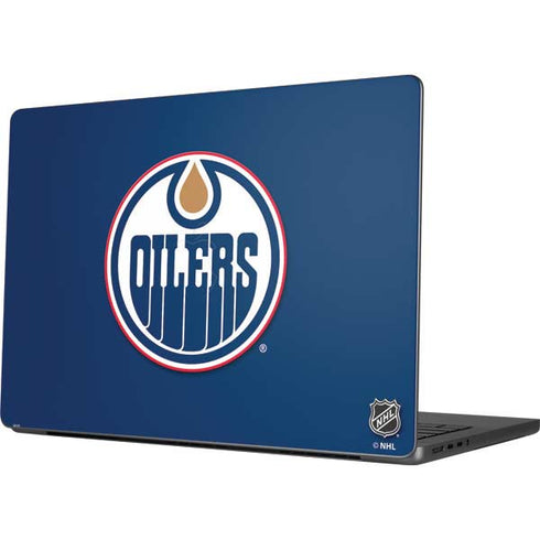 NHL Edmonton Oilers Solid Background Apple MacBook Pro 14-inch Skin