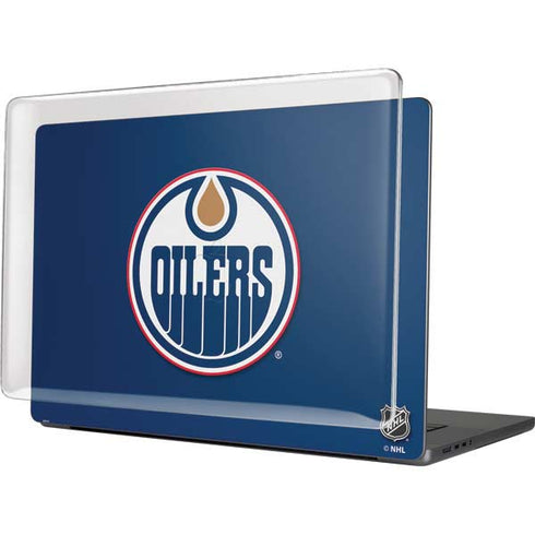 NHL Edmonton Oilers Solid Background MacBook Cases