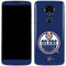 NHL Edmonton Oilers Solid Background Moto E5 Plus Skin