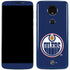 NHL Edmonton Oilers Solid Background Moto E5 Plus Skin