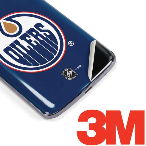 NHL Edmonton Oilers Solid Background Moto E5 Plus Skin