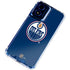 NHL Edmonton Oilers Solid Background Moto G 5G (2024) Clear Case