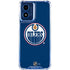 NHL Edmonton Oilers Solid Background Moto G Play 4G (2024) Clear Case
