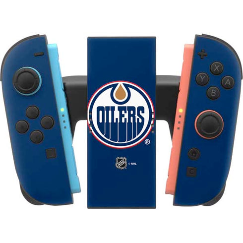 NHL Edmonton Oilers Solid Background Nintendo Switch 2 (2025) Joy-Con Controller Skin