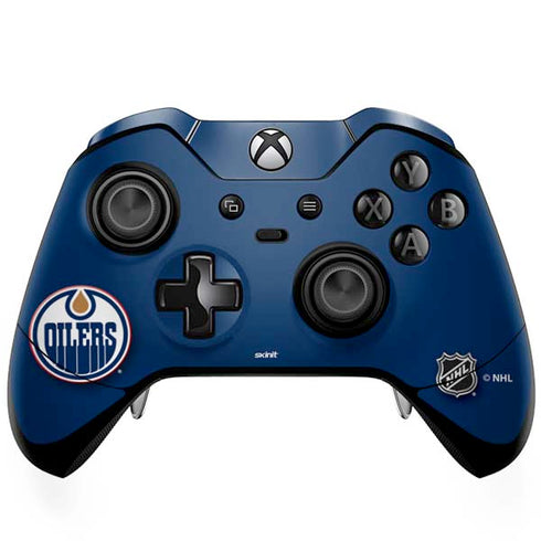 NHL Edmonton Oilers Solid Background Xbox One Elite Controller Skin
