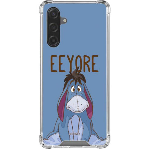 Disney Winnie the Pooh Eeyore Portrait Galaxy A17 Clear Case