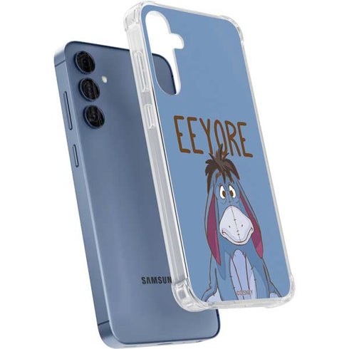 Disney Winnie the Pooh Eeyore Portrait Galaxy A35 5G Clear Case
