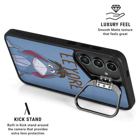 Disney Winnie the Pooh Eeyore Portrait Galaxy S25 Ultra Kickstand Case