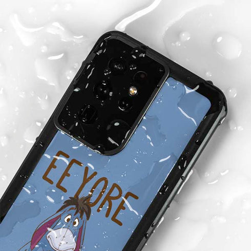 Disney Winnie the Pooh Eeyore Portrait Galaxy S24 Ultra Waterproof Case
