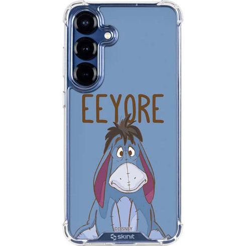 Disney Winnie the Pooh Eeyore Portrait Galaxy S25 Clear Case
