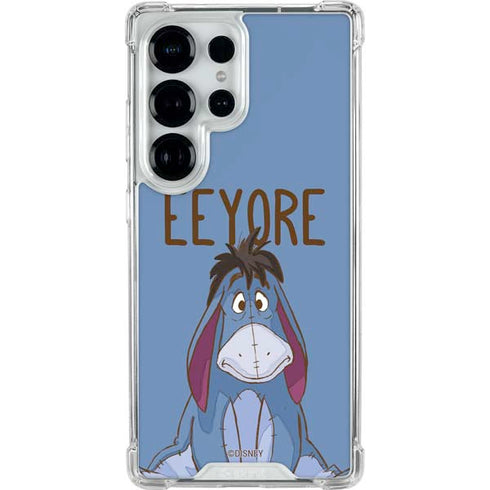 Disney Winnie the Pooh Eeyore Portrait Galaxy S25 Ultra Clear Case